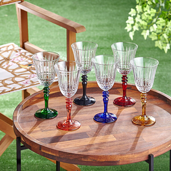 Chiara Alessi Luna Siyah Cam Kadeh-1