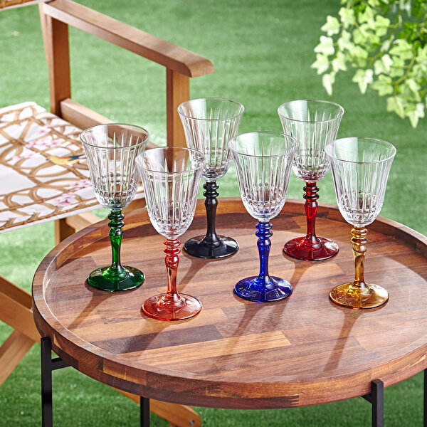 Chiara Alessi Luna Yeşil Cam Kadeh-1