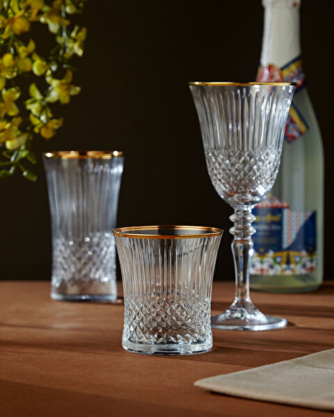 Chiara Alessi Şeffaf Cam Su Bardağı-1