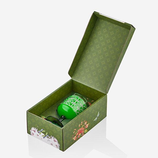 Chiara Alessi Luce Green Tea Yeşil Cam Mum-1