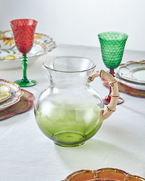 Chiara Alessi Bambu Yeşil Akrilik Sürahi-2