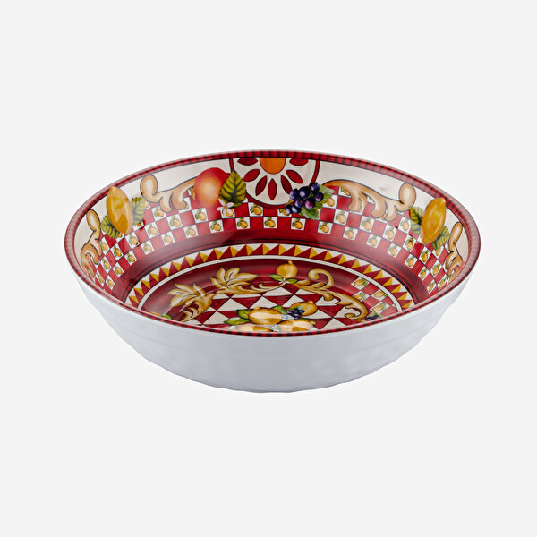 Chiara Alessi Capri Kırmızı Melamin Kase-2