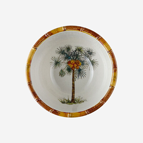 Chiara Alessi Bambu Beyaz Melamin Kase