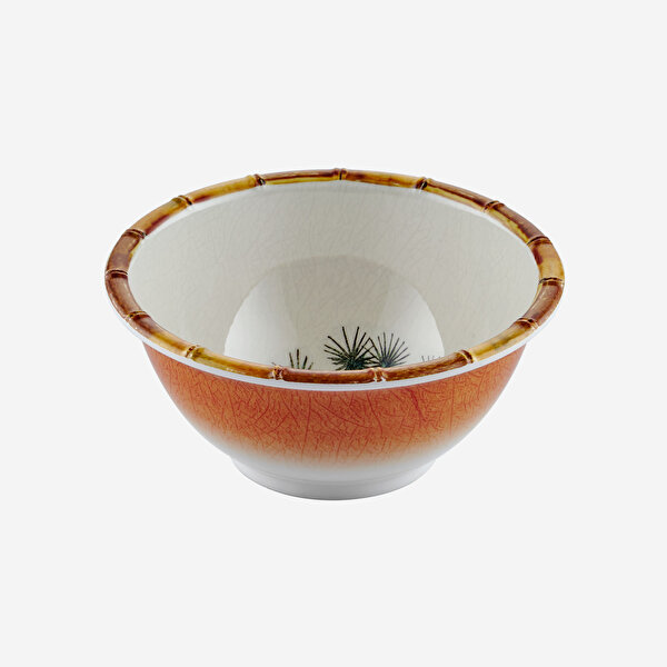 Chiara Alessi Bambu Beyaz Melamin Kase-3