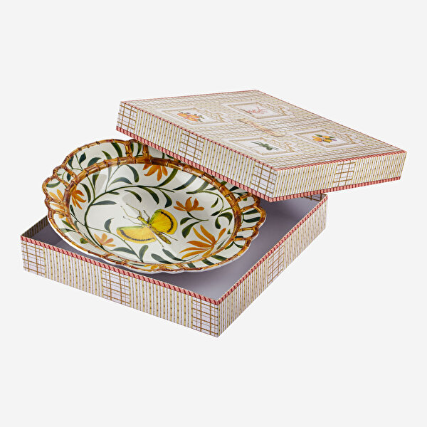 Chiara Alessi Bambu Beyaz Melamin Kase-3