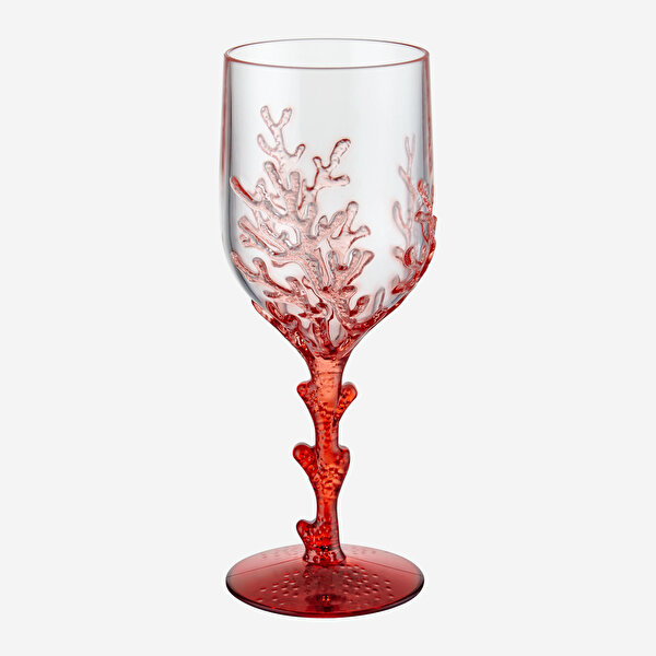 Chiara Alessi Bambu Kırmızı Akrilik Kadeh