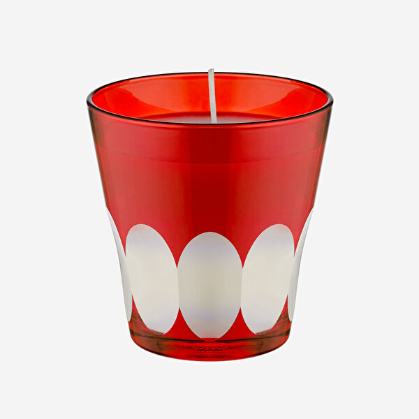 Chiara Alessi Nora Kırmızı Cam Mum