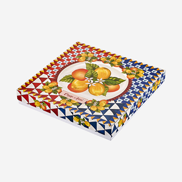 Chiara Alessi Portofino Mavi Melamin Tepsi-3