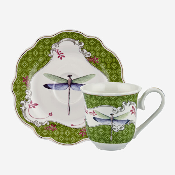 Chiara Alessi Allure Mix Porselen Kahve Fincan Seti-3