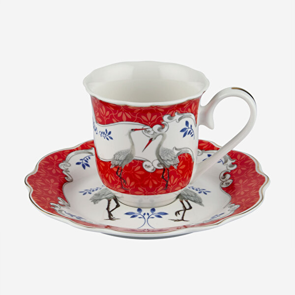 Chiara Alessi Allure Mix Porselen Kahve Fincan Seti-16