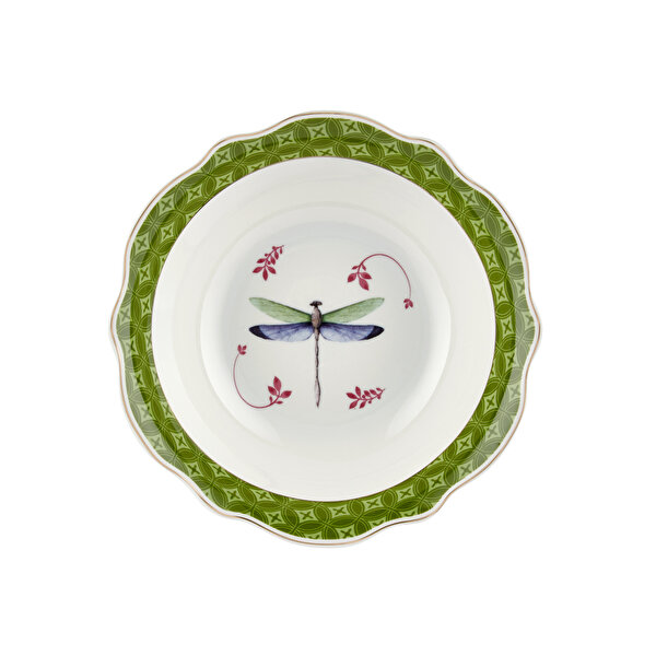 Chiara Alessi Allure Yeşil Porselen Kase