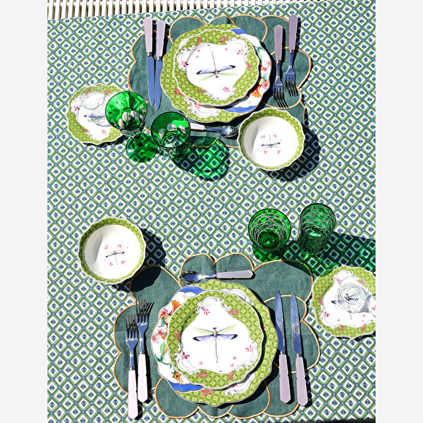 Chiara Alessi Allure Yeşil Porselen Kase-1