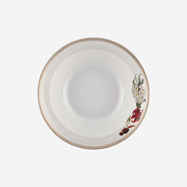 Chiara Alessi Magic Garden Beyaz Porselen Kase