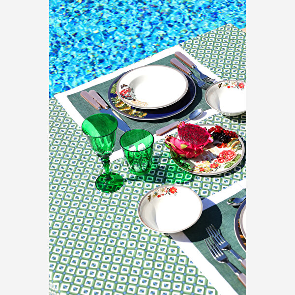 Chiara Alessi Magic Garden Beyaz Porselen Çukur Tabak-2