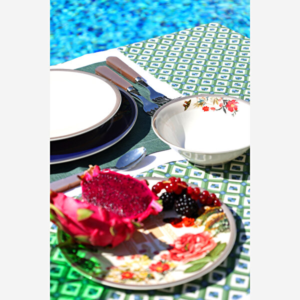 Chiara Alessi Magic Garden Beyaz Porselen Kase-1