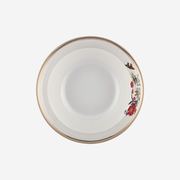 Chiara Alessi Magic Garden Beyaz Porselen Kase