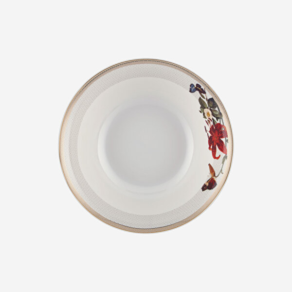 Chiara Alessi Magic Garden Beyaz Porselen Kase