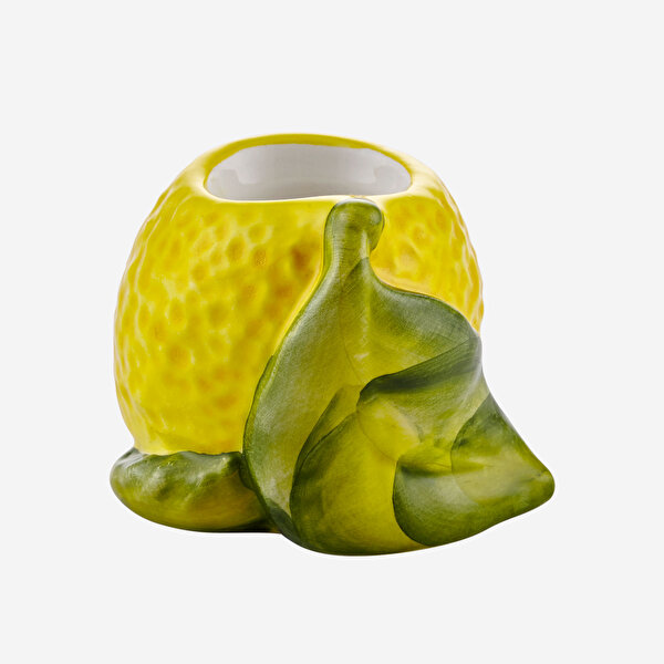 Edelweiss Italy Limoni Sarı Seramik Kürdanlık