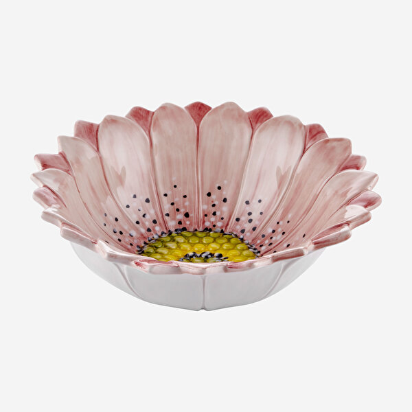 Edelweiss Italy Camomilla Pembe Seramik Servis Kasesi