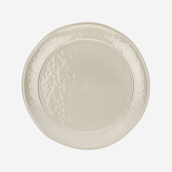 Rose & Tulipani Milano Sea Life Bej Melamin Servis Tabağı-3