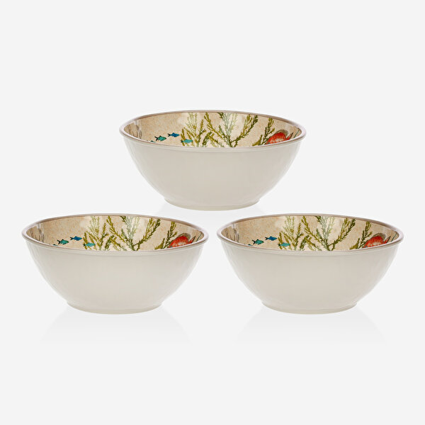 Rose & Tulipani Milano Sea Life Bej Melamin Kase-3