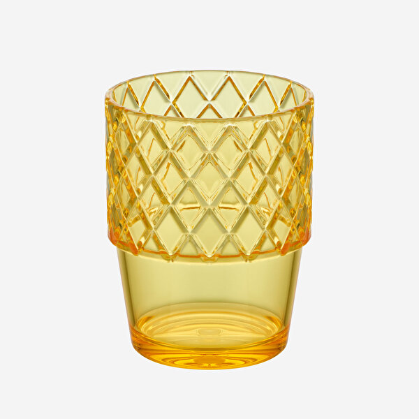 Chiara Alessi Linea Sarı Akrilik 4'Lü Su Bardağı-3