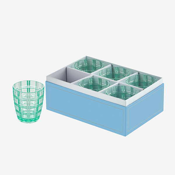 Chiara Alessi Linea Yeşil Akrilik Tekli Su Bardağı-1