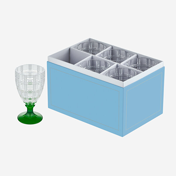 Chiara Alessi Linea Yeşil Akrilik Tekli Kadeh-1