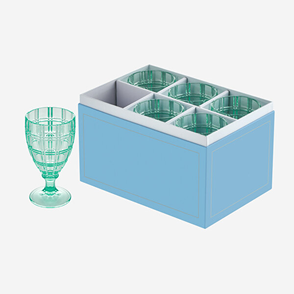 Chiara Alessi Linea Yeşil Akrilik Tekli Kadeh-1