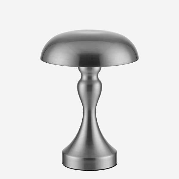 Chiara Alessi Queen Gümüş Paslanmaz Çelik Şarjlı Masa Lambası