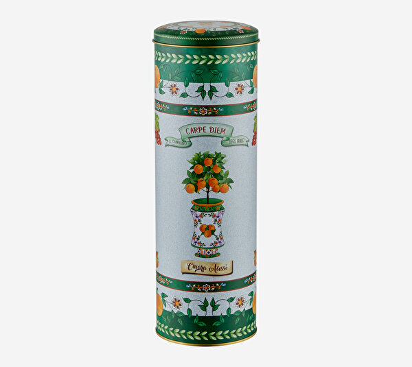 Chiara Alessi Carpe Diem Yeşil Metal Saklama Kabı