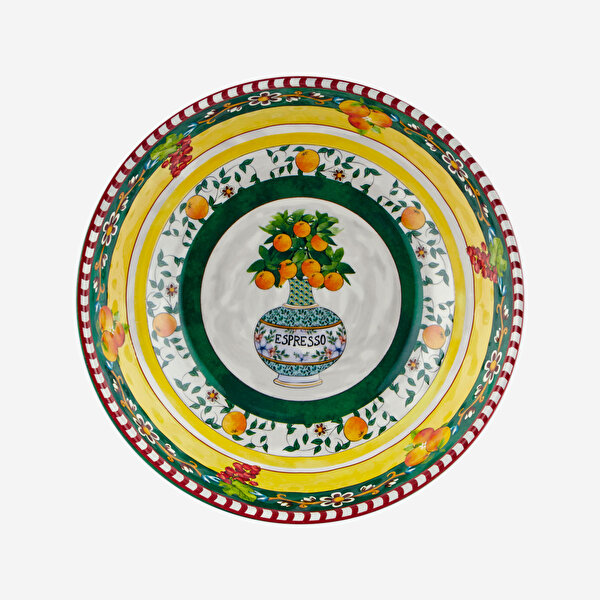 Chiara Alessi Carpe Diem Yeşil Melamin Kase