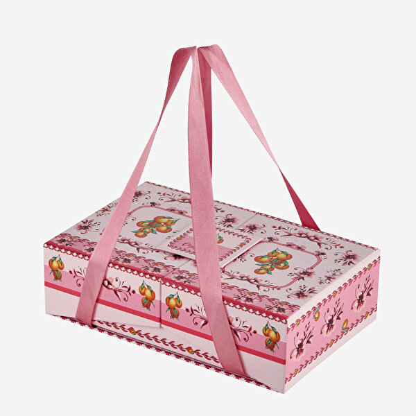 Chiara Alessi Arancia Pembe Porselen Kahve Fincan Seti-2