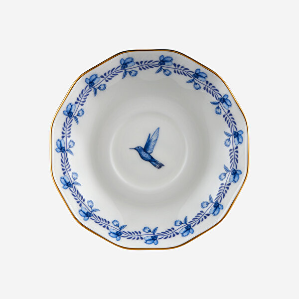 Chiara Alessi Primavera Mavi Porselen Kahve Fincan Seti-7