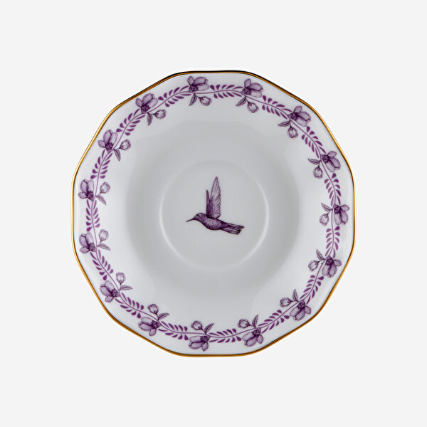 Chiara Alessi Primavera Mor Porselen Kahve Fincan Seti-6