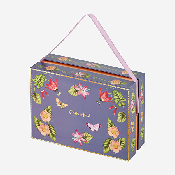 Chiara Alessi Laura Turuncu Porselen Kahve Fincan Seti-2