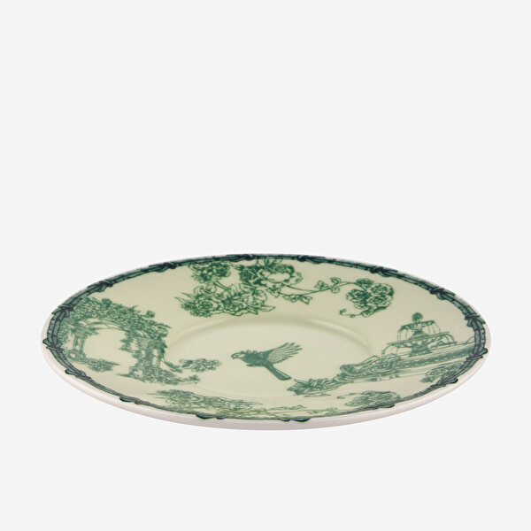 Chiara Alessi Fontana Yeşil Porselen Kahve Fincan Seti-7