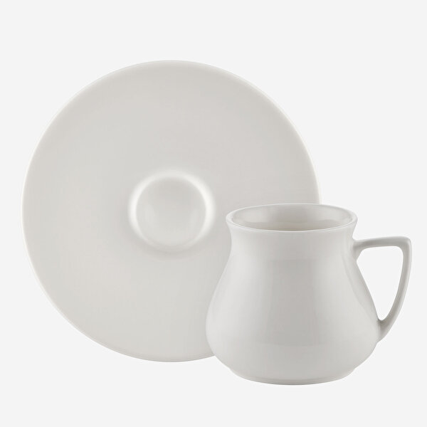 Chiara Alessi Blanche Beyaz Porselen Kahve Fincanı-1