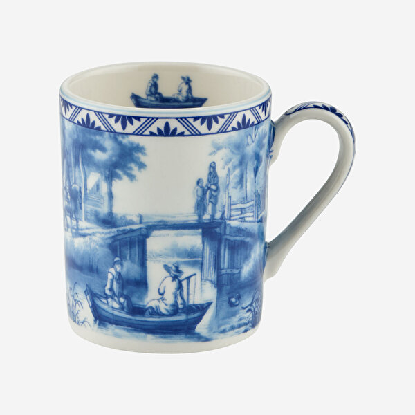 Chiara Alessi Romance Mavi Porselen Kahve Fincan Seti-7