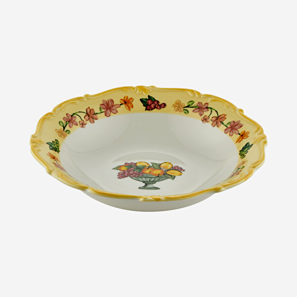 Chiara Alessi Il Sogno Sarı Stoneware Çukur Tabak-4