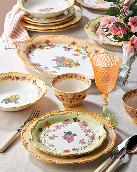 Chiara Alessi Il Sogno Yeşil Stoneware Kahvaltı Tabağı-1