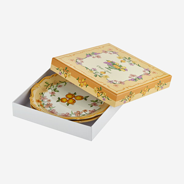 Chiara Alessi Il Sogno Turuncu Stoneware Kahvaltı Tabağı-2