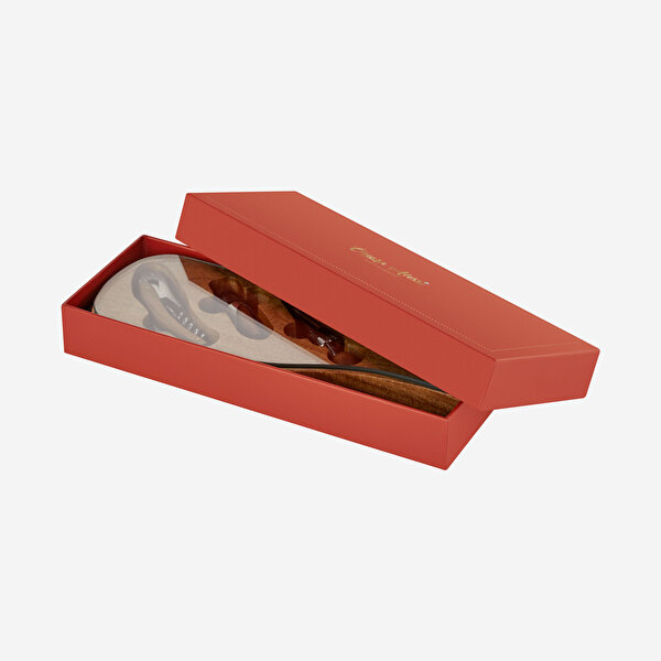 Chiara Alessi Acacia Elegance Kahverengi Bambu Tirbuşon-2