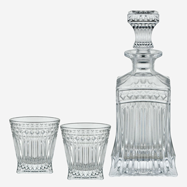 Chiara Alessi The Gentlemen’s Reserve Şeffaf Cam Viski Seti-3