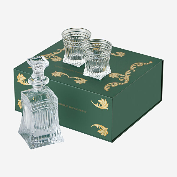 Chiara Alessi The Gentlemen’s Reserve Şeffaf Cam Viski Seti