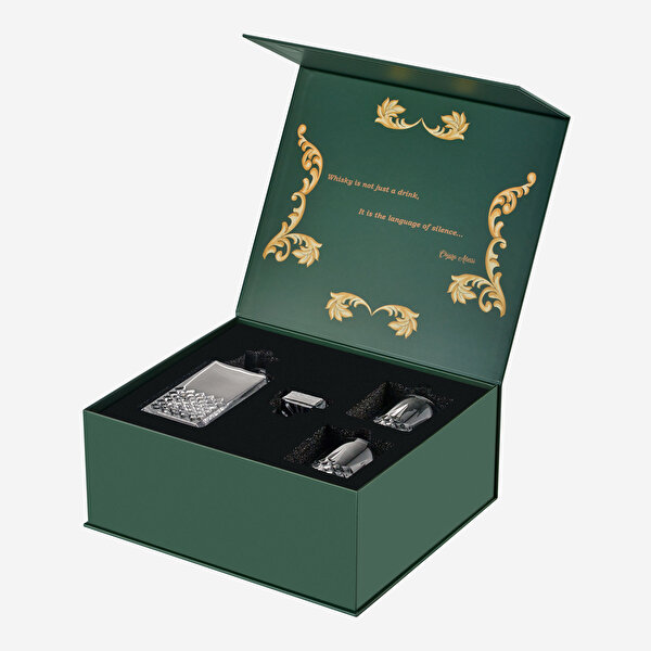 Chiara Alessi The Gentlemen’s Reserve Şeffaf Cam Viski Seti-2