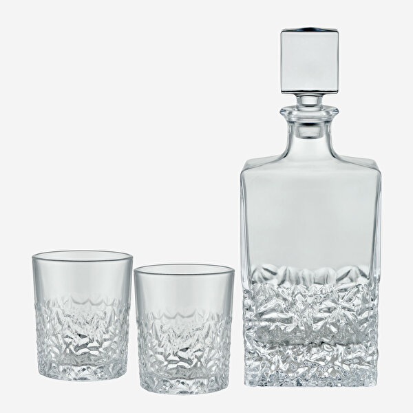 Chiara Alessi The Gentlemen’s Reserve Şeffaf Cam Viski Seti-3