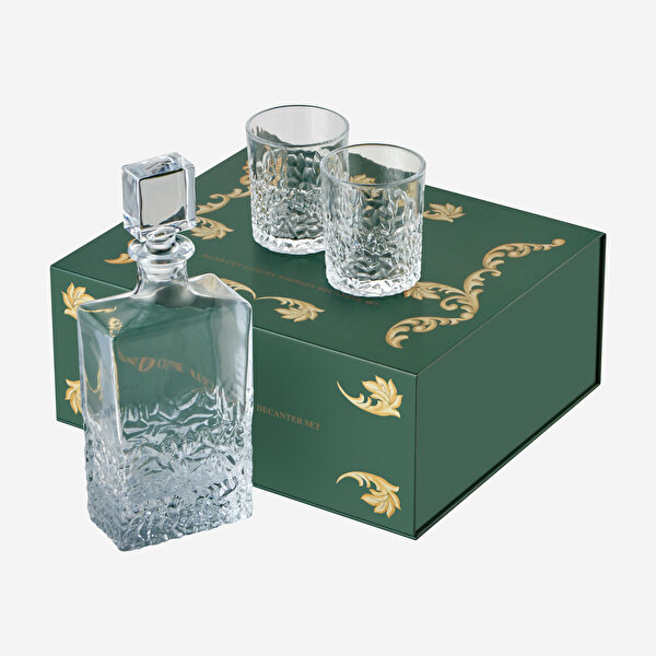 Chiara Alessi The Gentlemen’s Reserve Şeffaf Cam Viski Seti