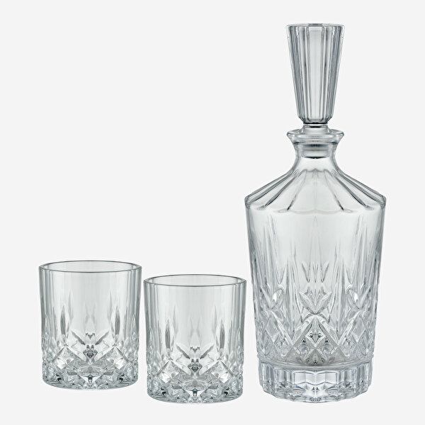 Chiara Alessi The Gentlemen’s Reserve Şeffaf Cam Viski Seti-1