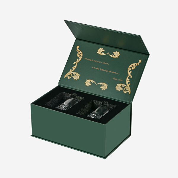 Chiara Alessi The Gentlemen’s Reserve Şeffaf Cam Viski Bardağı Seti-2